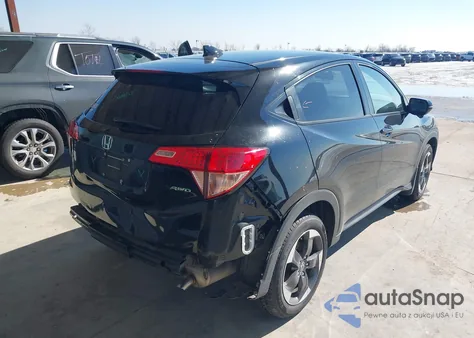 2018 Honda Hr-V Ex z USA, uszkodzony, nr VIN 3CZRU6H57JM712142